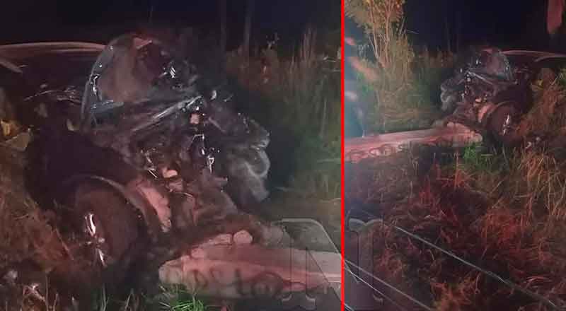 Accidente Feo en Las Avispas de Maimón