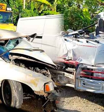 Accidente Feo en Samaná