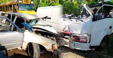 Accidente Feo en Samaná