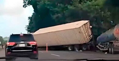 Accidente Feo en la Autopista Duarte