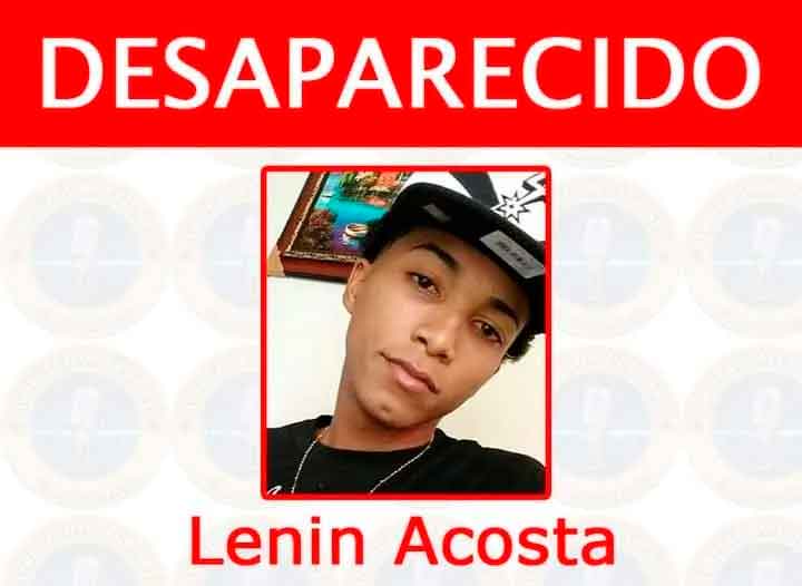 El joven Lenin Acosta