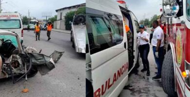Accidente Feo en Circunvalación Sur del Ensanche Libertad de Santiago