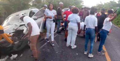 Accidente Feo en el Municipio Quisqueya