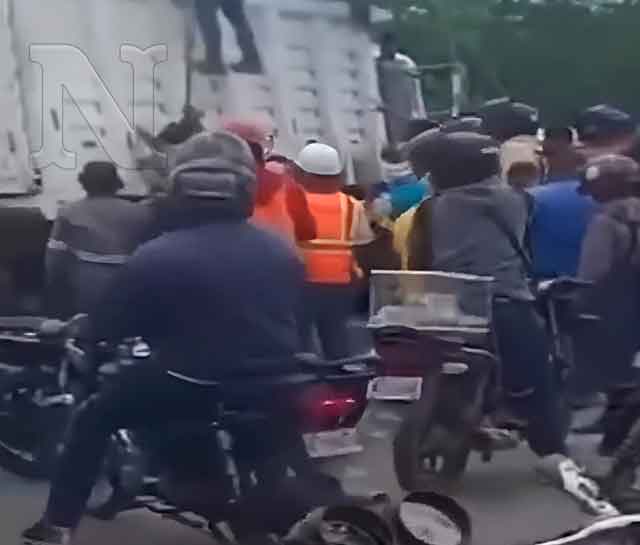 Accidente Feo en el kilómetro 9 de la carretera Duarte