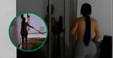 La mujer acabó con todo