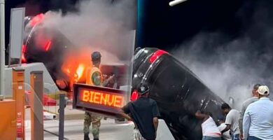 Accidente Feo en el peaje Coral II en Punta Cana