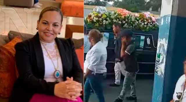 Así le dan el último adiós a la psicóloga Fátima Reyes
