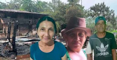 Josè Gregorio Andino, Lidia del Carmen Barrera Useda y Lorena Barrera Useda