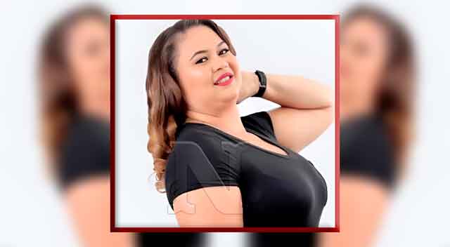 La joven Heidi Paredes