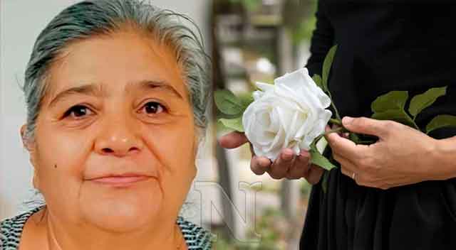 Una señora identificada como Rosa