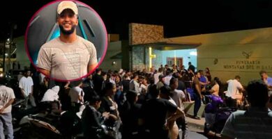 Velan los restos de Johan Mejía