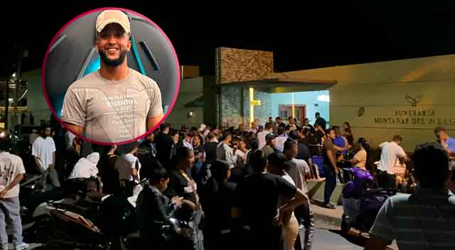 Velan los restos de Johan Mejía