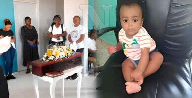 Velan los restos del niño Delanoi