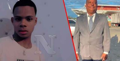 Wilfredo Canario Florentino y su hijo Wellington Florentino
