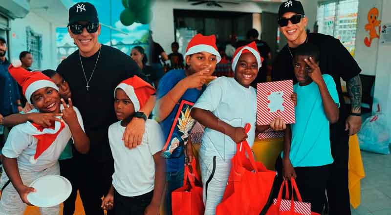 Daddy Yankee visita su fundación “Daddy House” en Santo Domingo Este en medio de desafíos personales