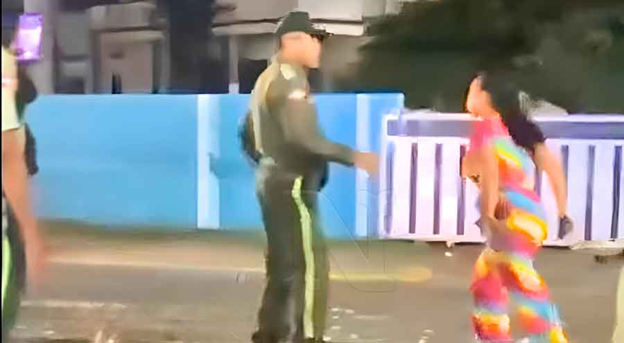 Una mujer a un Digesett