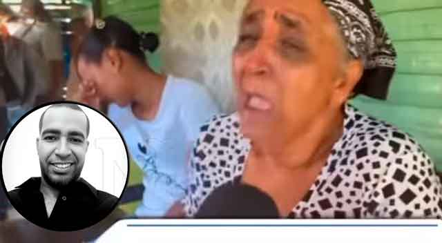 Familiares de dominicano fallecido Hairo de la Cruz Reyes