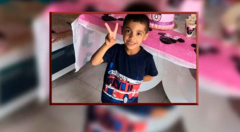 Joseph Reynoso Ventura de 5 años