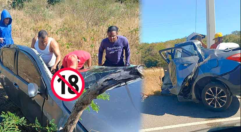 Trágico Accidente en la Salida de Baní