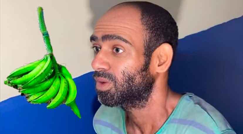 Un racimo de Plátano