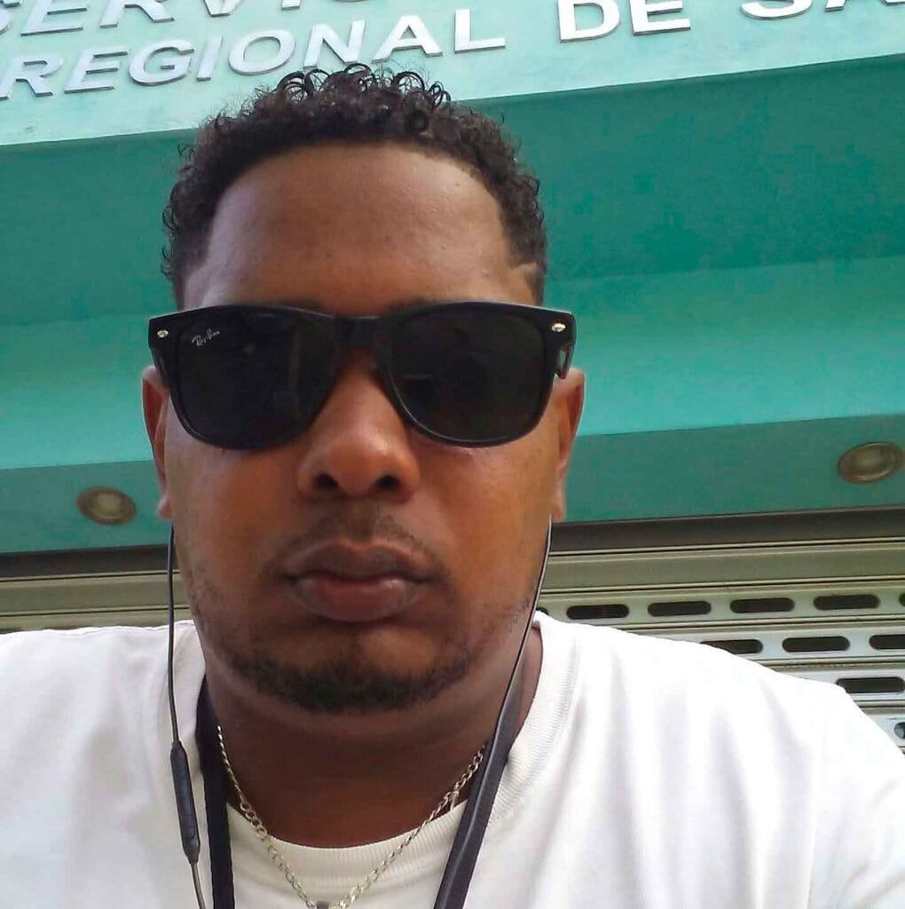 El joven Johan Alejo en La Vega