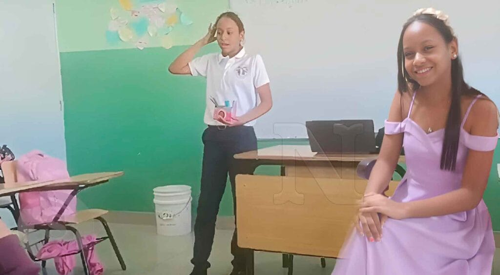 La última exposición que tuvo la joven Emely Nicol Pichardo