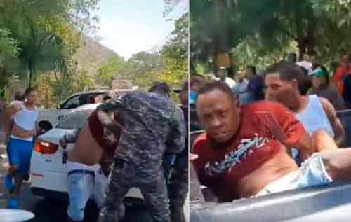 Tres presuntos delincuentes Ocoa