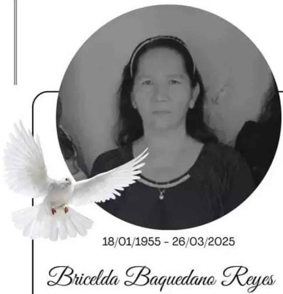 Bricelda Baquedano Reyes, de 70 a&ntilde;os de edad