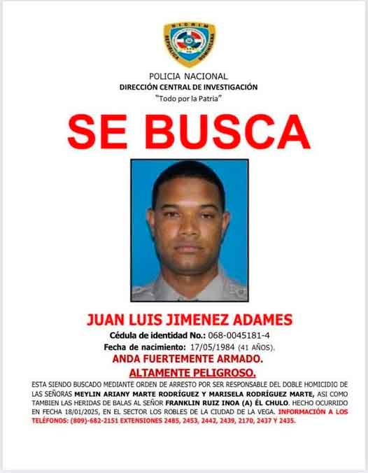 Apresan al segundo teniente Juan Luis Jiménez
