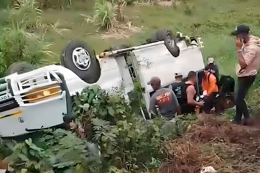 Accidente en El Seibo
