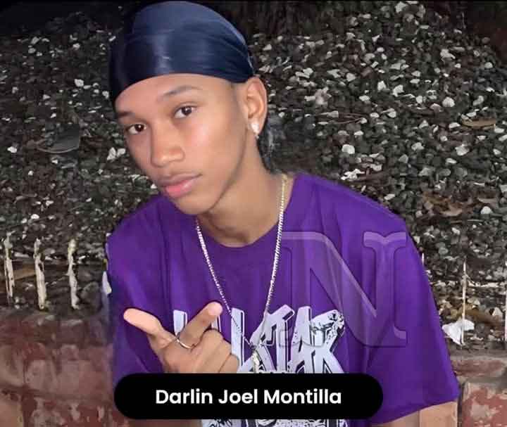 El adolescente Darlin Joel Montilla de 17 años