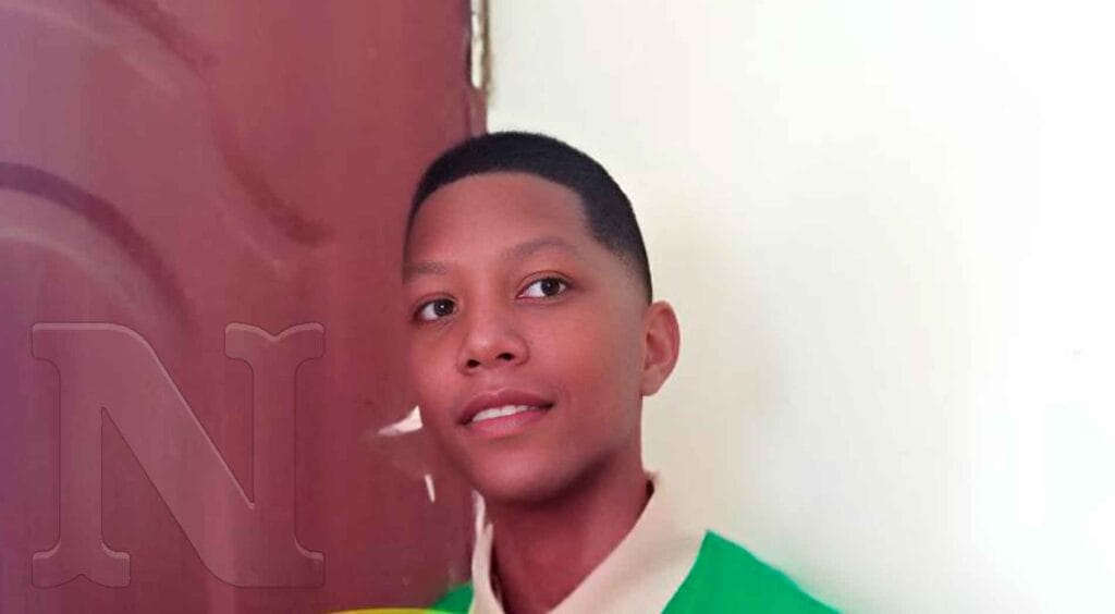 Luis Ángel Santana Marte de 16 años