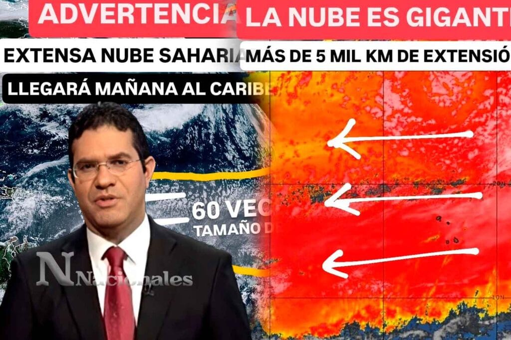 Alerta en República Dominicana por llegada de extensa nube de polvo del Sahara