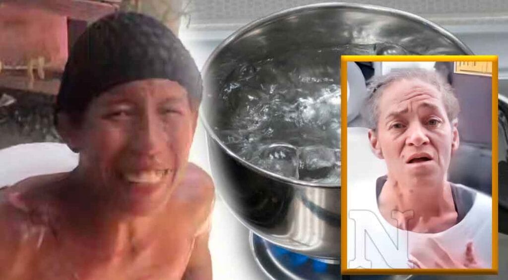 Dalida Vargas fue arrestada por lanzar una olla con agua hirviendo a su hija