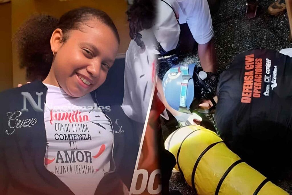 Habla la niña que fue rescatada de la alcantarilla