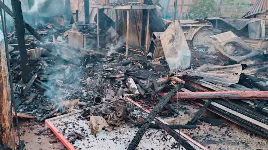 Persona fallece en incendio registrado en La Malena, Higüey