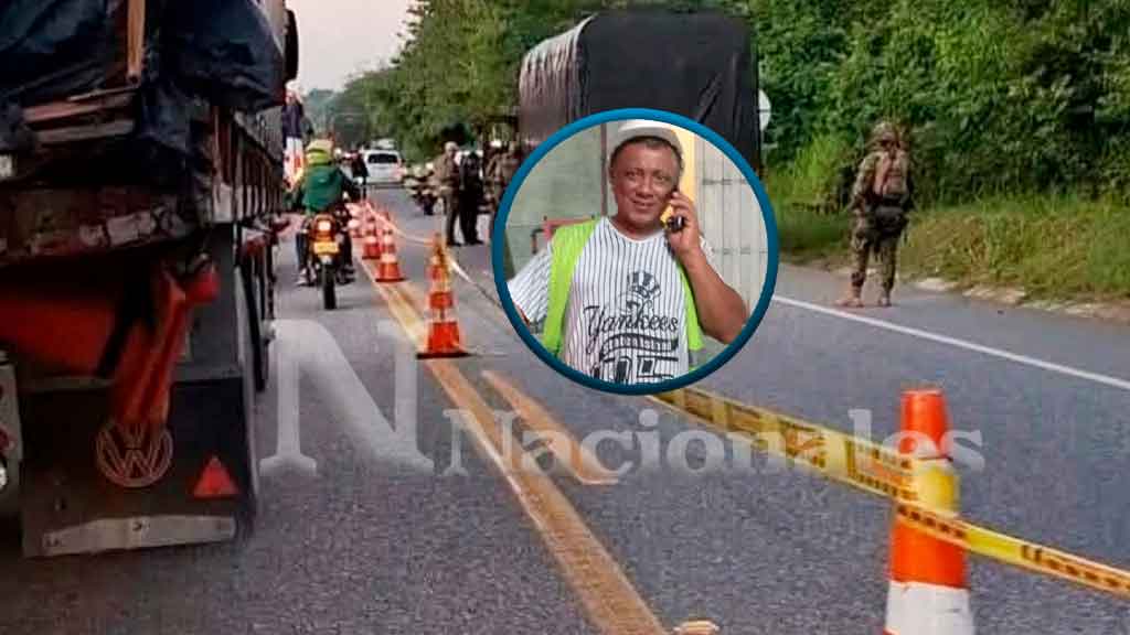 asesinado en plena vía pública del municipio de San Jacinto, departamento de Bolívar.