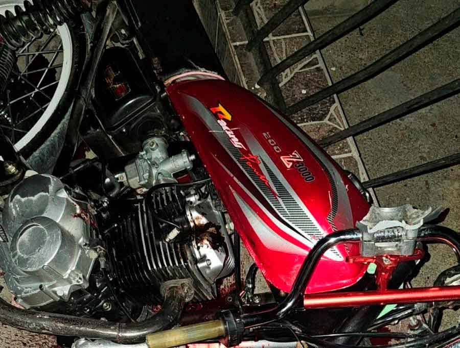 Joven pierde la vida en accidente de motocicleta