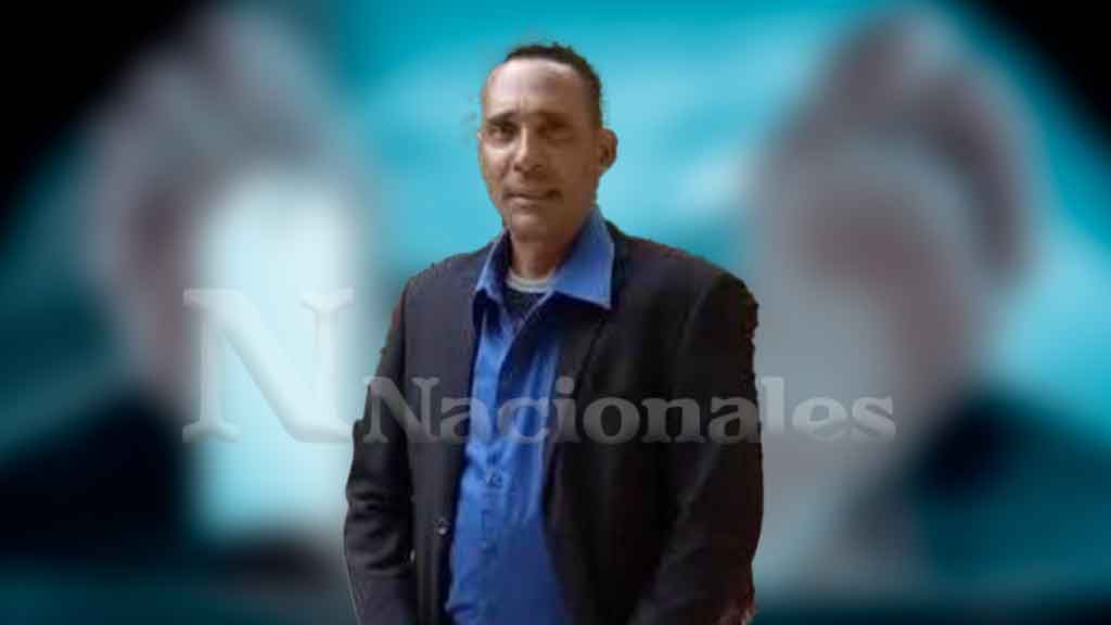 Hombre identificado como Francisco Martínez (Franklin) en Tamboril