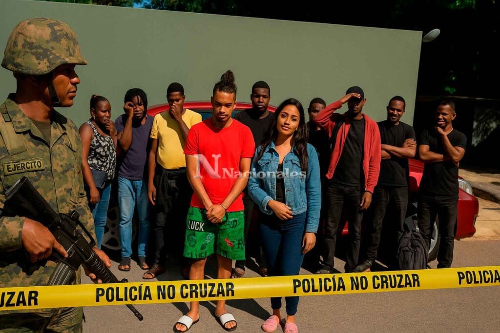 El ejercito apresa a una pareja y a ͏nueve ciudadanos haitianos