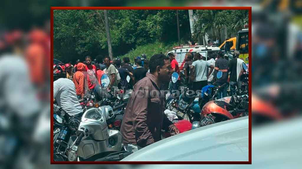 Fallece joven policía Luis Ángel Vallejo en trágico accidente en San Cristóbal