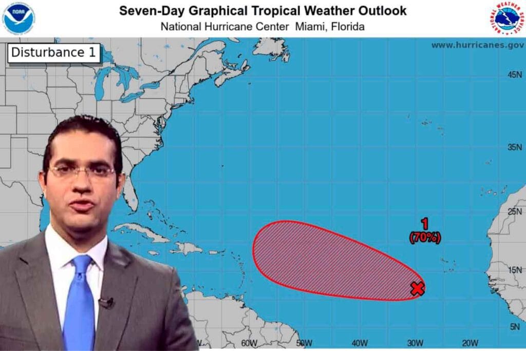 Indomet vigila posible formación de ciclón tropical en las próximas 48 horas