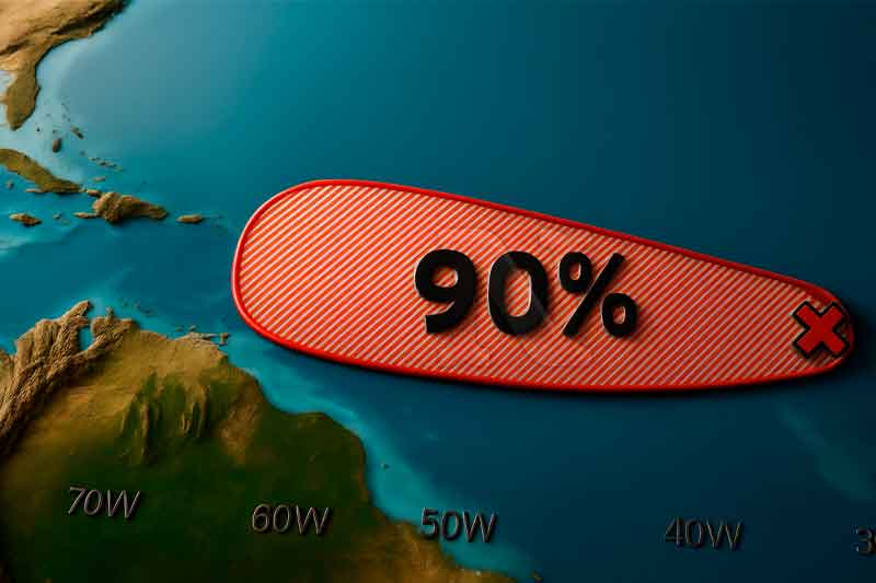 Invest 91L aumenta probabilidad de desarrollo y podría afectar al Caribe la próxima semana