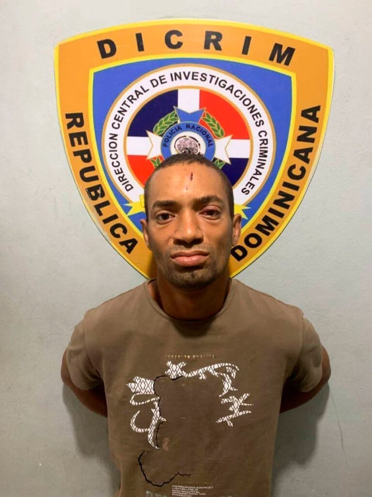 El detenido fue identificado como Franjely Espinal