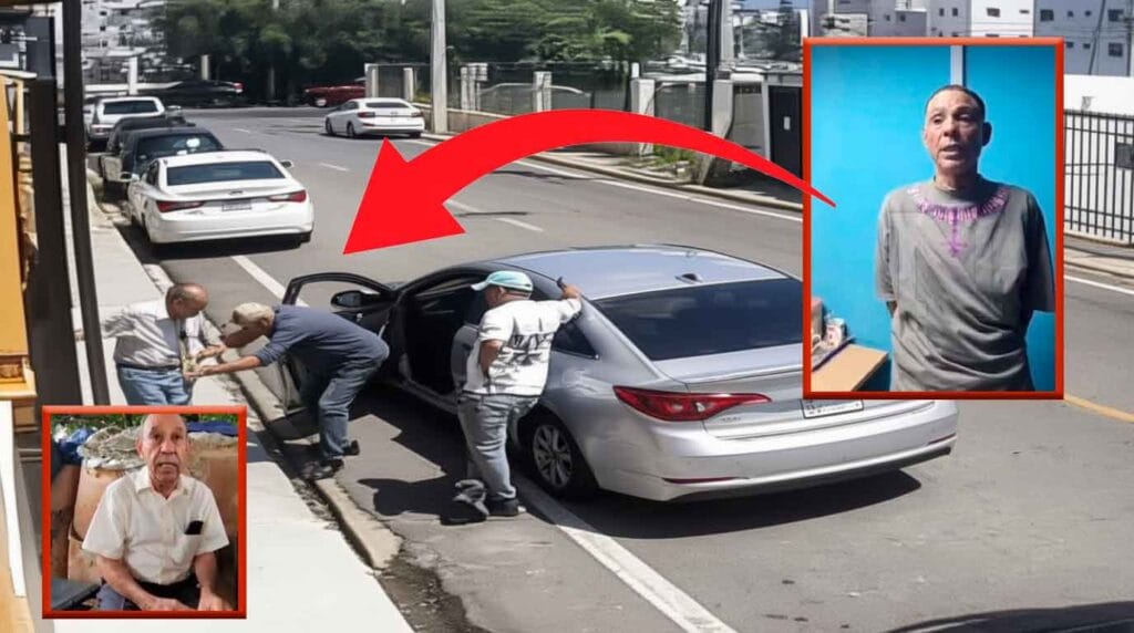 “Solo quería ayudarlo”, dice el hombre acusado de robar a adulto mayor en Santiago
