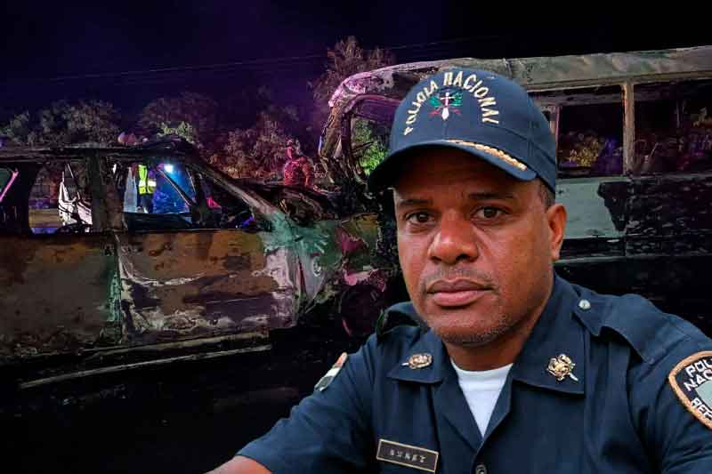 Accidente de tránsito que cobró la vida de Fausto Núñez