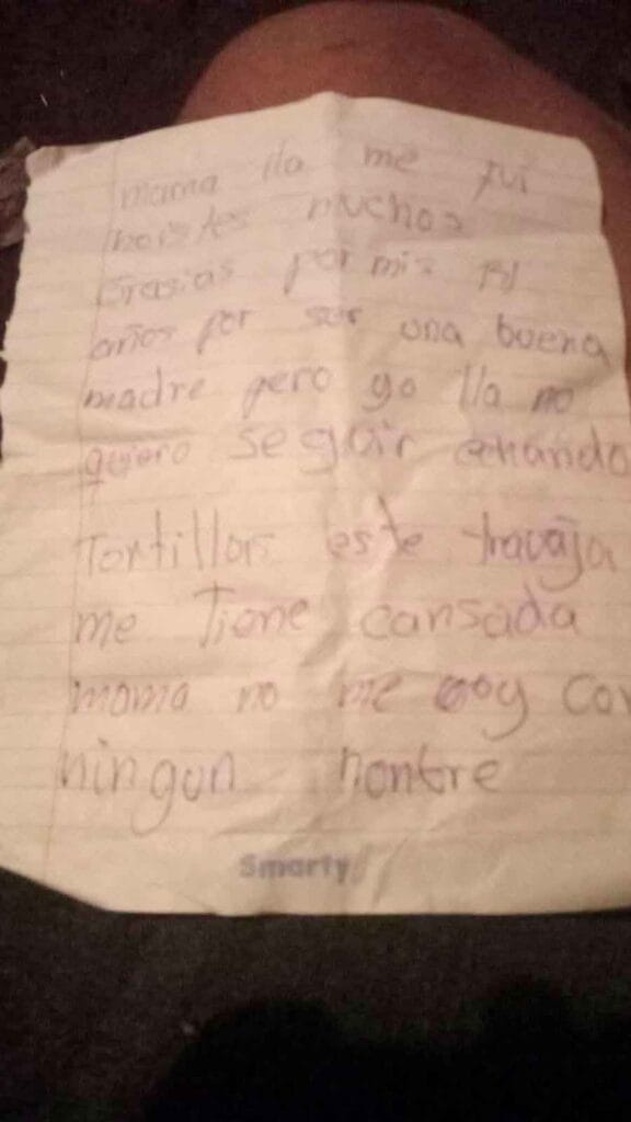 Una adolescente de 14 a&ntilde;os