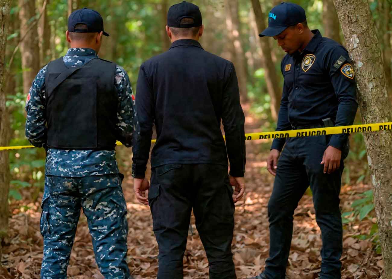DICRIM evalúa posible evidencia en zona acordonada por caso Brianna Genao