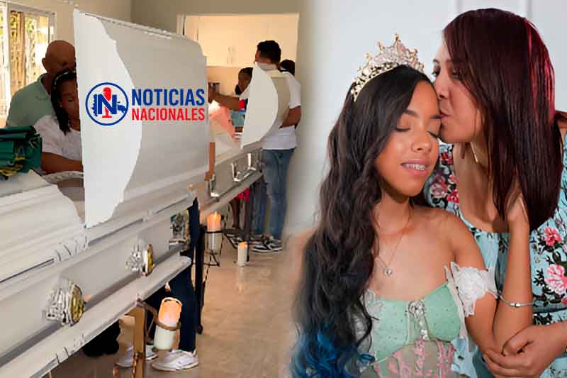 Cotuí da el último adiós a madre e hija fallecidas en accidente