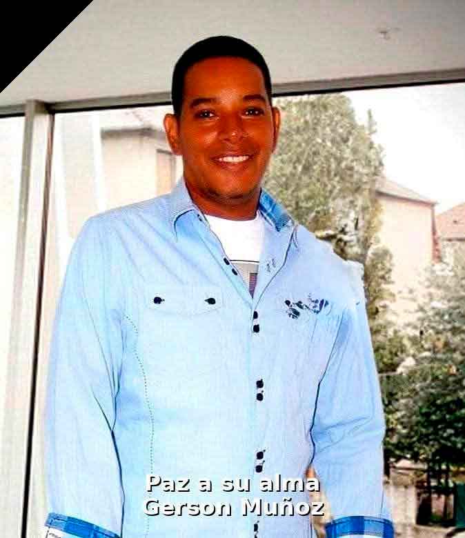 Muerte de Gerson Mu&ntilde;oz